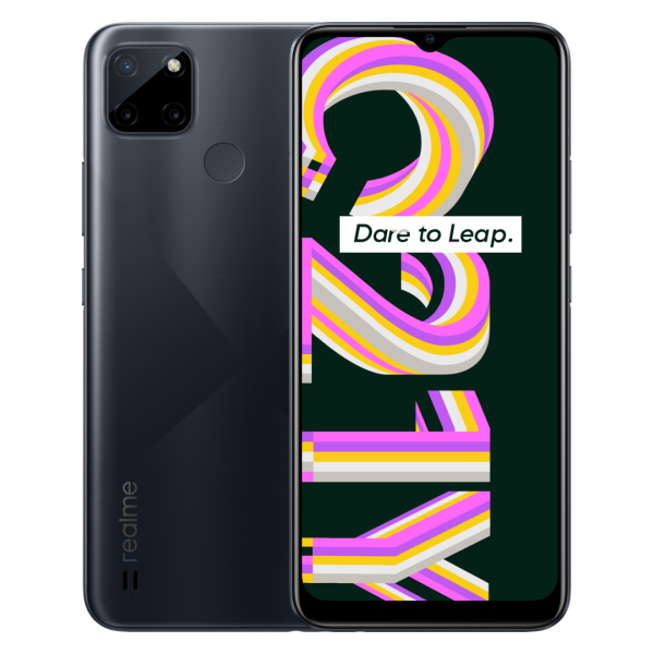 realme C21Y (Cross Black, 4GB RAM, 64GB Storage)