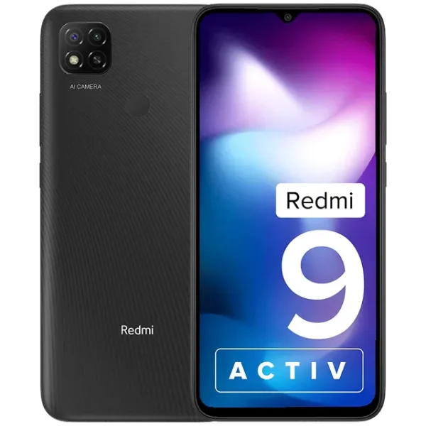 Redmi 9 Activ (Carbon Black, 6GB RAM, 128GB Storage)