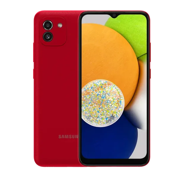 Samsung Galaxy A03s (Red, 3GB RAM, 32GB Storage)