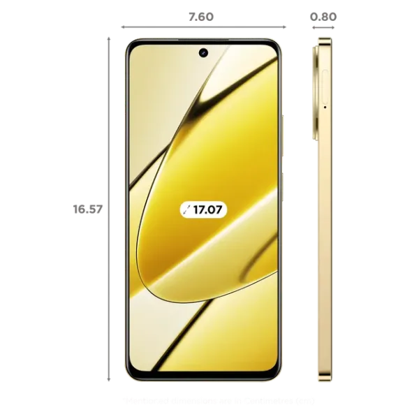 realme 11 5G (Glory Gold, 8GB RAM, 256GB Storage) - Image 7