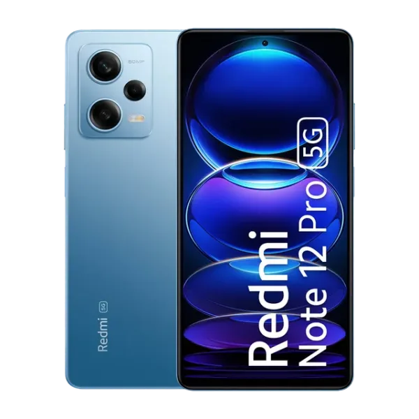 Redmi Note 12 Pro 5G (Glacier Blue, 12GB RAM, 256GB Storage)