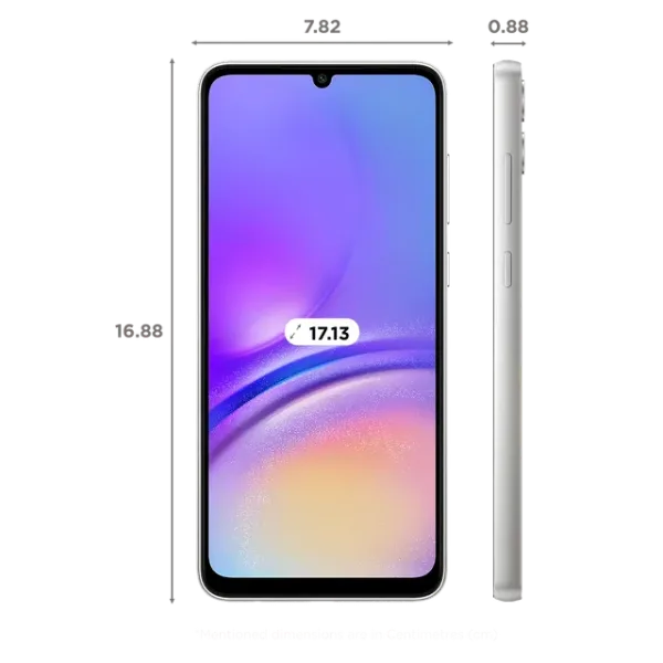 SAMSUNG Galaxy A05 (4GB RAM, 128GB, Silver) - Image 2