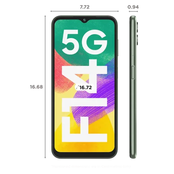 SAMSUNG Galaxy F14 5G 6GB RAM 128GB STORAGE (GOAT Green) - Image 6