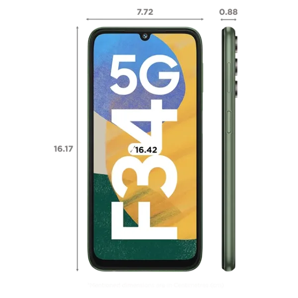 SAMSUNG Galaxy F34 5G (6GB RAM, 128GB, Mystic Green) - Image 2