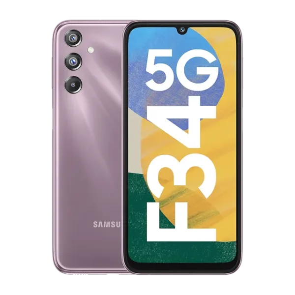 Samsung Galaxy F34 5G (Orchid Violet, 6 GB RAM, 128 GB Storage)