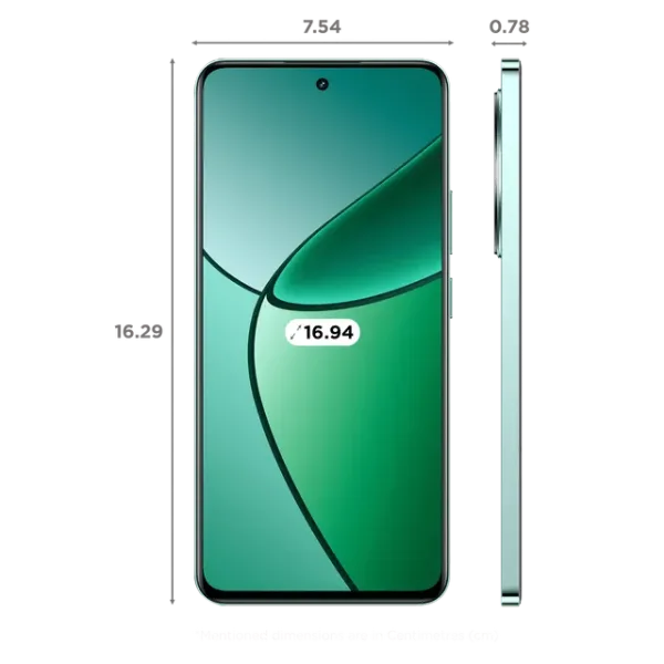 realme 12+ 5G (Pioneer Green, 8GB RAM, 128GB Storage) - Image 2