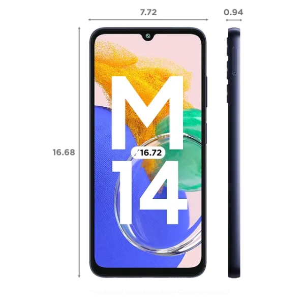 SAMSUNG Galaxy M14 (6GB RAM, 128GB, Sapphire Blue) - Image 2