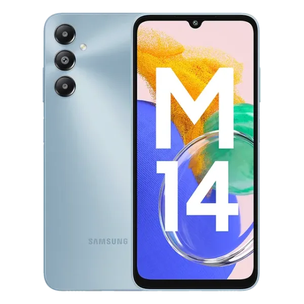 SAMSUNG Galaxy M14 (6GB RAM, 128GB, Arctic Blue)