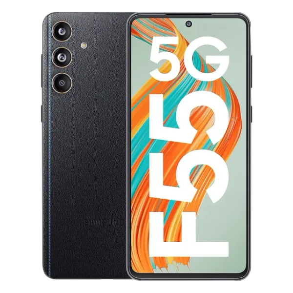 Samsung Galaxy F55 5G (Raisin Black, 128 GB) (8 GB RAM)