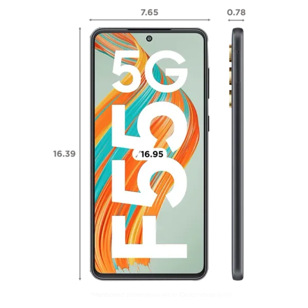 Samsung Galaxy F55 5G (Raisin Black, 128 GB) (8 GB RAM) - Image 6