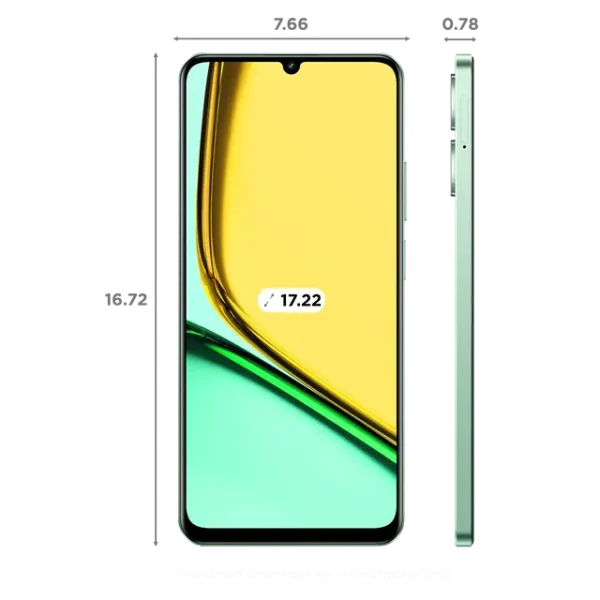 realme C61 (4GB RAM, 64GB, Safari Green) - Image 4