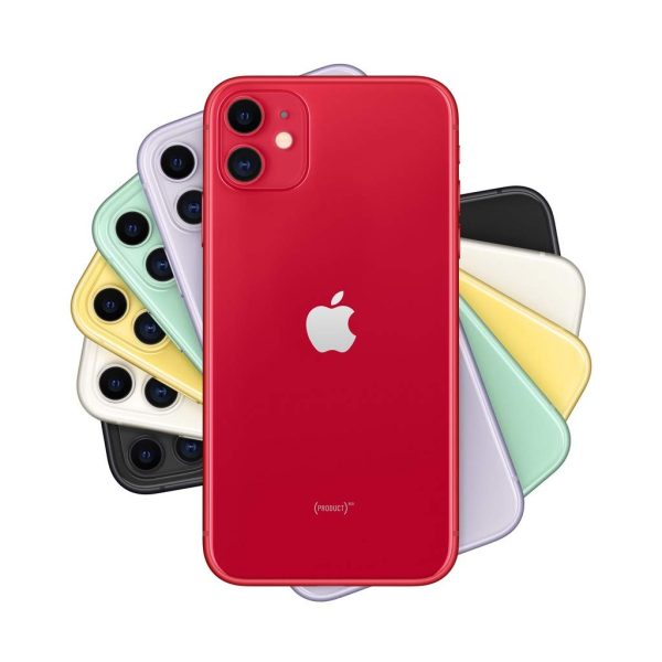 Apple iPhone 11 (128GB) - (Product) RED (Includes EarPods, Power Adapter) - Image 5