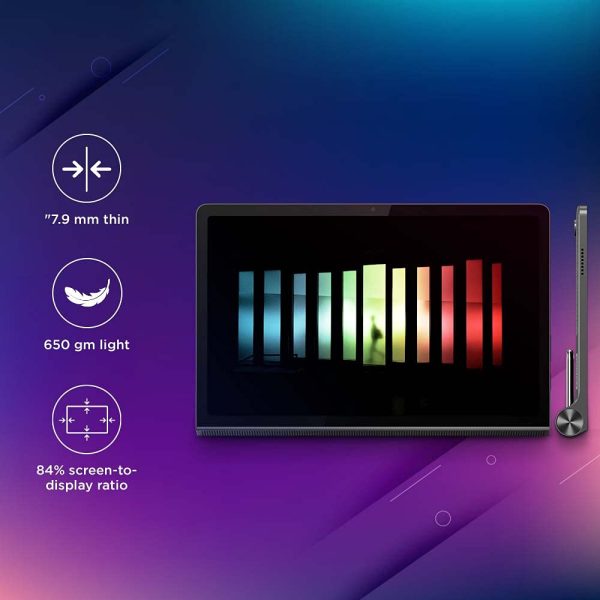 Lenovo Tab Yoga 11| 11 Inch 2K Display| 4 GB RAM, 128 GB ROM| Wi-Fi+4G LTE (with Voice Call) - Image 5