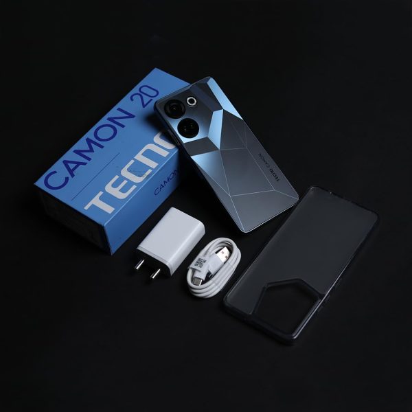 TECNO Camon 20 (Predawn Black, 8GB RAM,256GB Storage) - Image 6