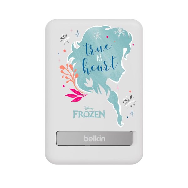 Belkin X Disney, Frozen Elsa Edition, 5K MaH Magnetic MagSafe Compatible Wireless Power Bank