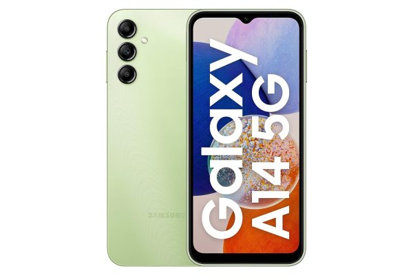 Samsung Galaxy A14 5G (Light Green, 4GB, 128GB Storage)