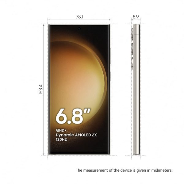 Samsung Galaxy S23 Ultra 5G AI Smartphone (Cream, 12GB, 256GB Storage) - Image 5