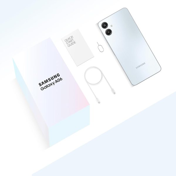 Samsung Galaxy A06 (Light Blue, 4GB RAM, 64GB Storage) - Image 3