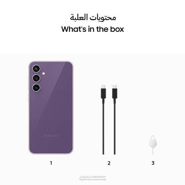 SAMSUNG GALAXY S23 FE 5G (PURPLE 128 GB STORAGE) (8 GB RAM) - Image 4