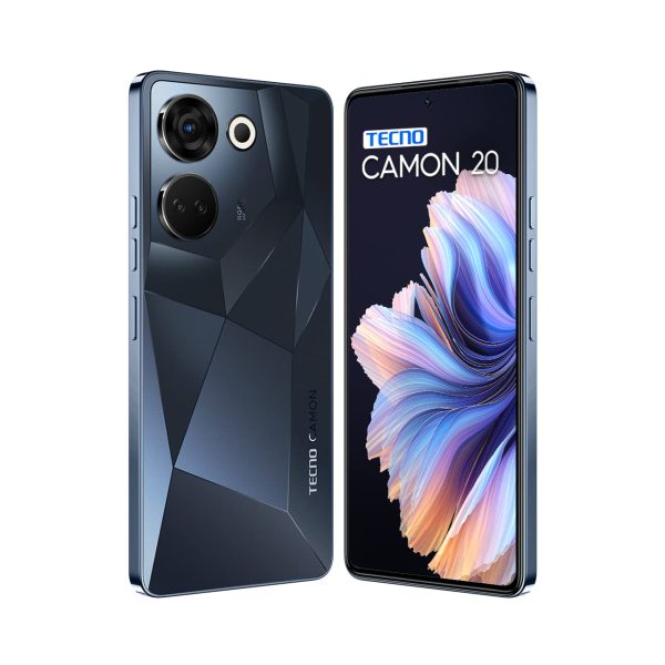 TECNO Camon 20 (Predawn Black, 8GB RAM,256GB Storage) - Image 5