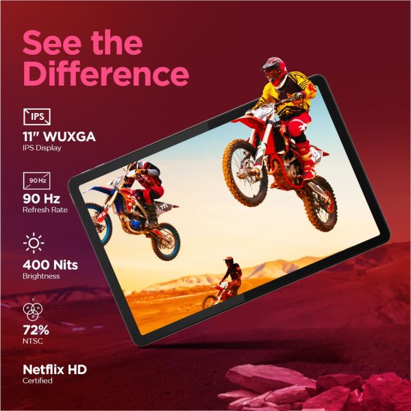 Lenovo Tab M11 with Pen| 4G (LTE) + Wi-Fi | 8 GB RAM, 128 GB ROM (Expandable upto 1 TB) - Image 6