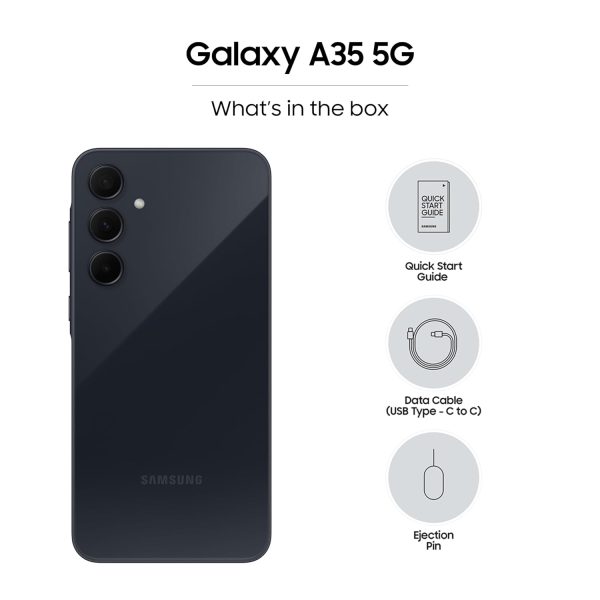 Samsung Galaxy A35 5G (Awesome Navy, 8GB RAM, 256GB Storage) - Image 3