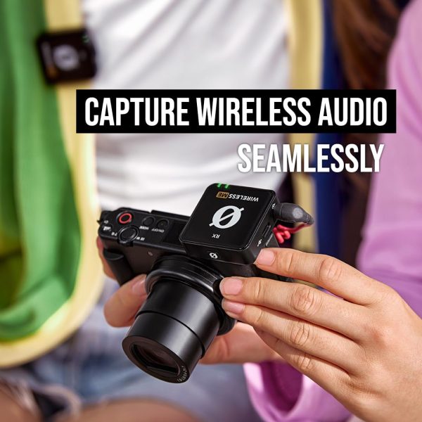 Rode Wireless Me Ultra-Compact Wireless Microphone System with Built-in Microphones, Gain Assist Technology and 100 M Range - Image 7