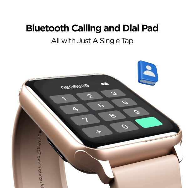 boAt Wave Call Smart Watch, Smart Talk w/Advanced Bluetooth Calling Chip, IP68(Cherry Blossom) - Image 5