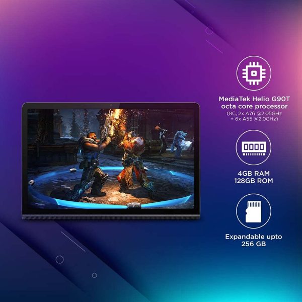 Lenovo Tab Yoga 11| 11 Inch 2K Display| 4 GB RAM, 128 GB ROM| Wi-Fi+4G LTE (with Voice Call) - Image 4