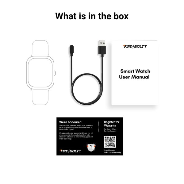 Fire-Boltt Snapp Smart Watch, Selfie Camera, 4G Nano-SIM Slot, 54.1mm AMOLED Display, 2GB/4GB RAM + 16GB/64GB ROM (Jet Black Luxe) - Image 3