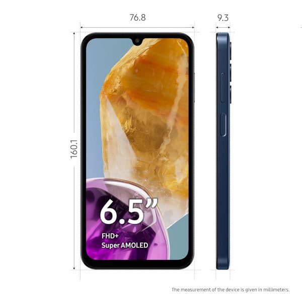Samsung Galaxy M15 5G (Blue Topaz,6GB RAM,128GB Storage) - Image 2