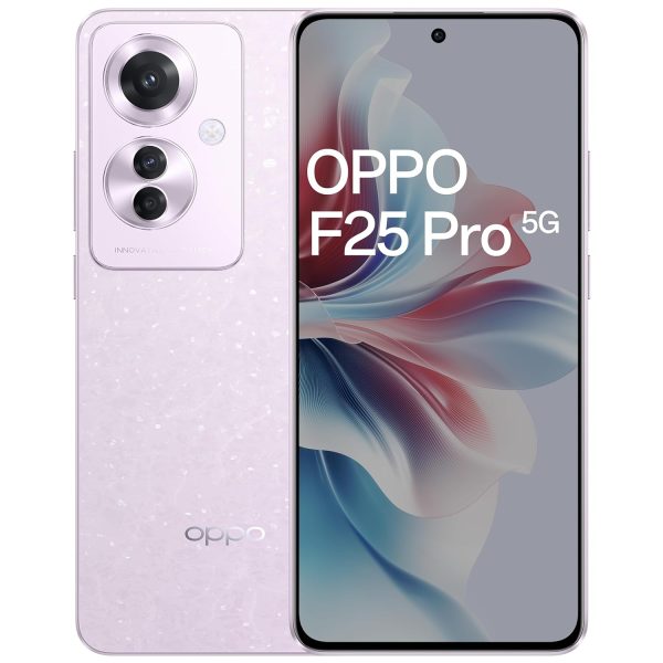 Oppo F25 Pro 5G (Coral Purple, 8GB RAM, 128GB Storage)
