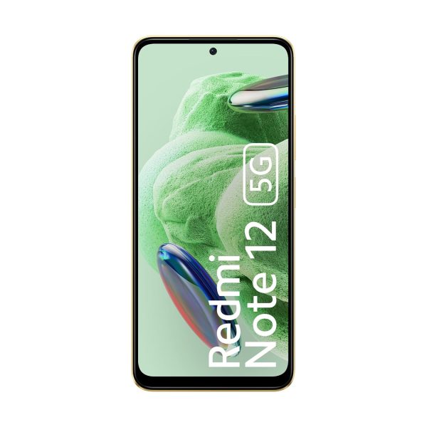 Redmi Note 12 5G (Sunrise Gold, 8GB RAM, 256GB Storage) - Image 4