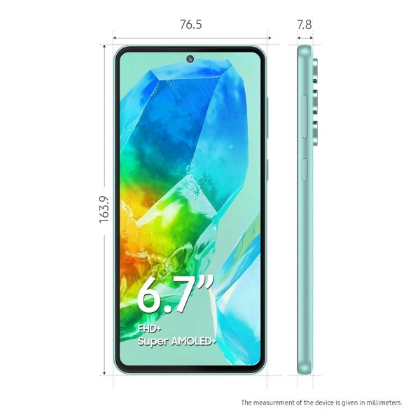 Samsung Galaxy M55s 5G (Coral Green,8GB RAM,128GB Storage) - Image 3