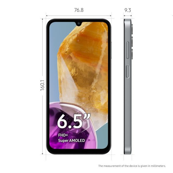 Samsung Galaxy M15 5G (Stone Grey,4GB RAM,128GB Storage) - Image 3