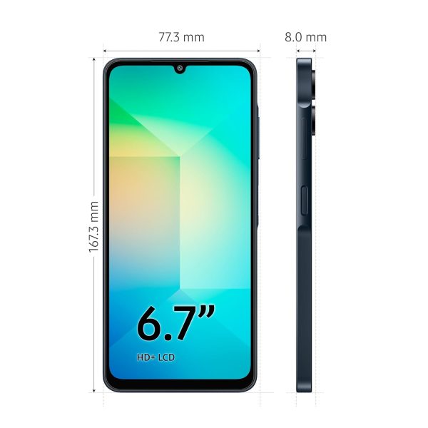 Samsung Galaxy A06 (Black, 4GB RAM, 64GB Storage) - Image 2