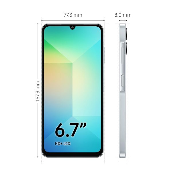 Samsung Galaxy A06 (Light Blue, 4GB RAM, 64GB Storage) - Image 2