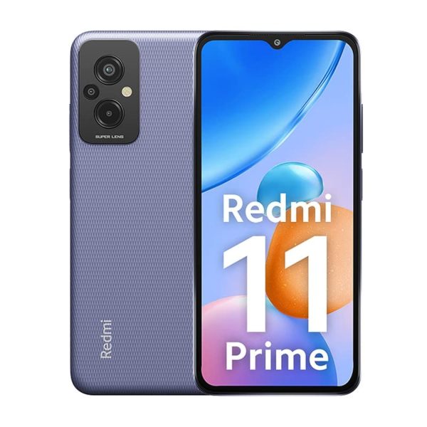 Redmi 11 Prime (Peppy Purple, 4GB RAM 64GB Storage )
