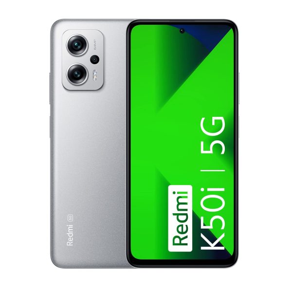 Redmi K50i 5G (Quick Silver, 8GB RAM, 256GB Storage)