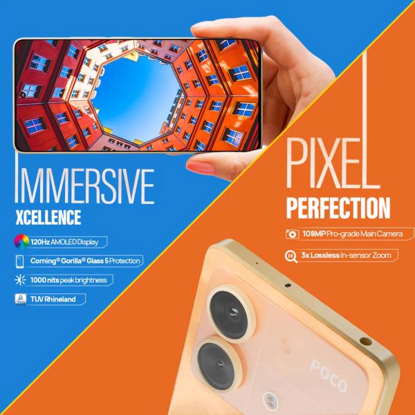 POCO X6 Neo 5G (Martian Orange, 12GB RAM, 256GB Storage) - Image 7