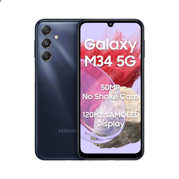 Samsung Galaxy M34 5G (Midnight Blue,8GB,128GB) - Image 2