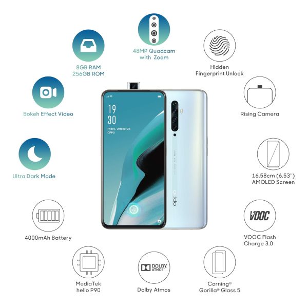 OPPO Reno2 Z (Sky White, 8GB RAM, 256GB Storage) - Image 5