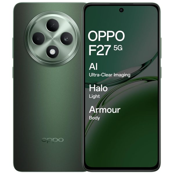 OPPO F27 5G (Emerald Green, 8GB RAM, 256GB Storage)