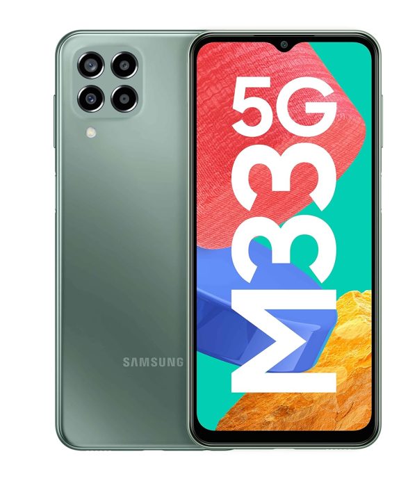 Samsung Galaxy M33 5G (Mystique Green, 8GB, 128GB Storage)
