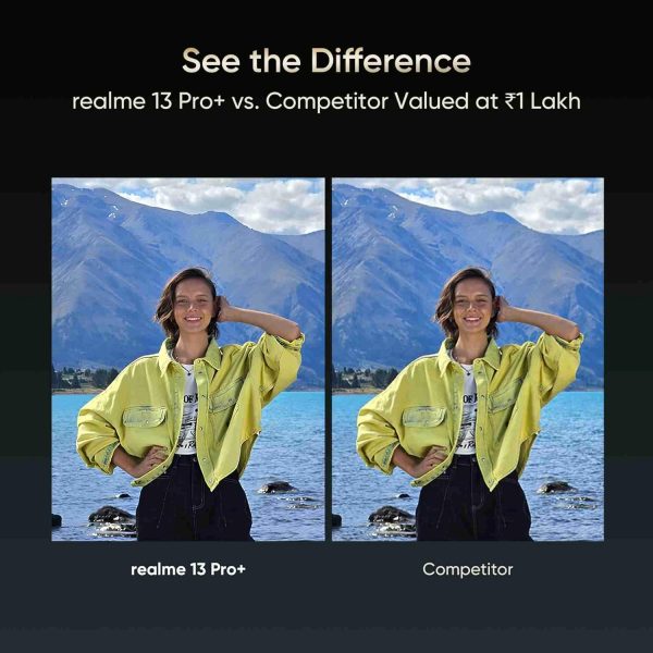 realme 13 Pro Plus 5G (8GB RAM, 256GB, Emerald Green) - Image 5