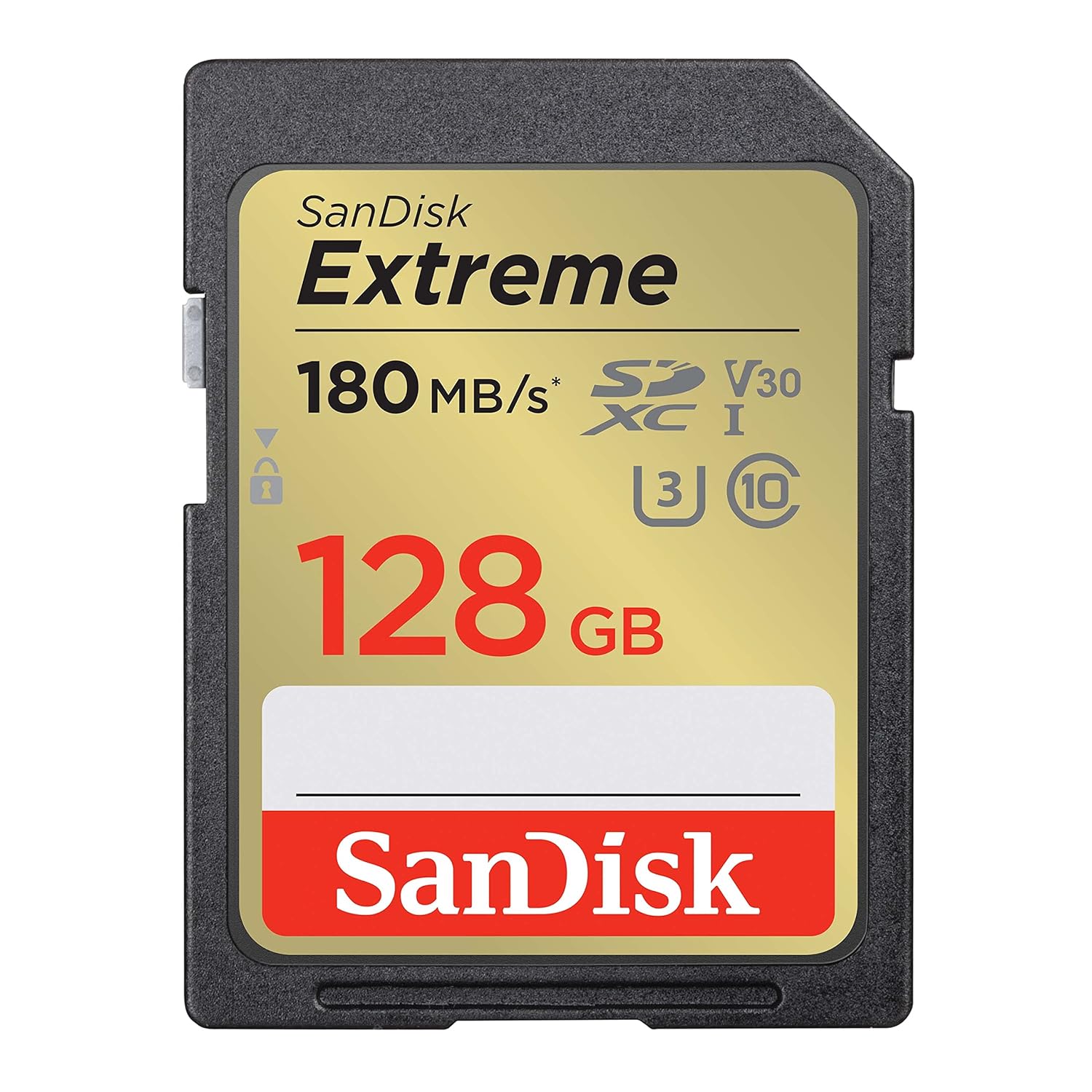 81Rivcu2p4L._SL1500_.jpg SanDisk Extreme SD UHS I 128GB Card for 4K Video for DSLR and Mirrorless Cameras 180MB/s Read & 90MB/s Write