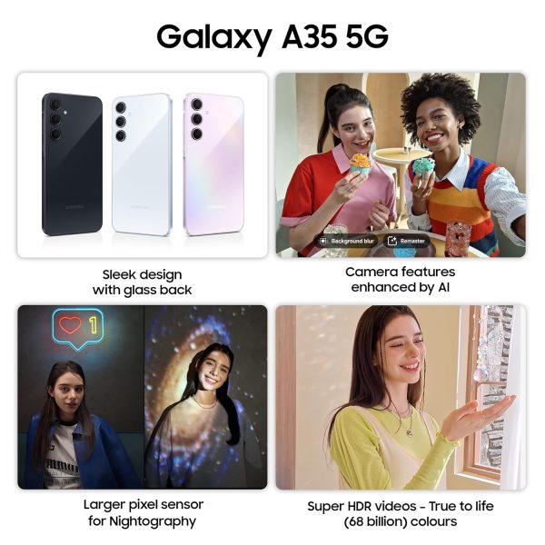 Samsung Galaxy A35 5G (Awesome Navy, 8GB RAM, 256GB Storage) - Image 6