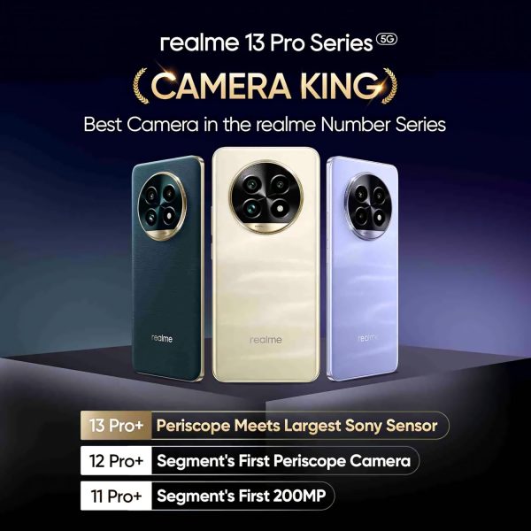 realme 13 Pro Plus 5G (8GB RAM, 256GB, Emerald Green) - Image 8