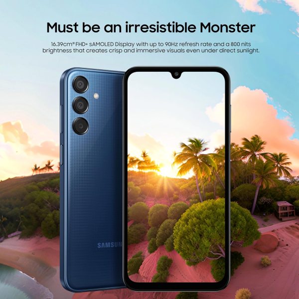 Samsung Galaxy M15 5G (Celestial Blue,4GB RAM,128GB Storage) - Image 4