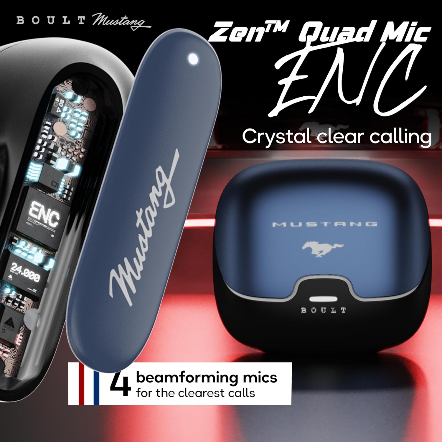 81wRDCQ95RL._SL1500_.jpg Boult x Mustang Derby Newly Launched Truly Wireless in Ear Earbuds with 100H Playtime,IPX5 ear buds TWS - Image 7